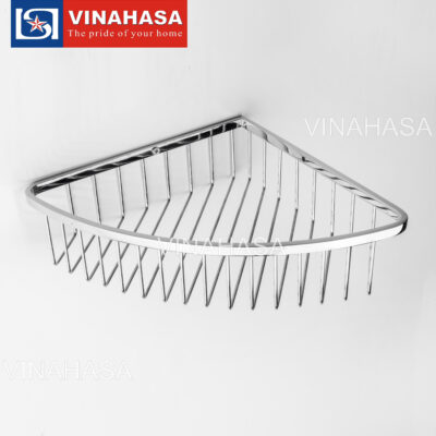 Kệ góc nan inox 304 TODA TD15 – Kệ góc 25x25 cm, inox 304 dày 2.0 mm