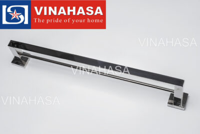 Thanh vắt khăn đôi đế vuông inox 304 TODA TD7507 – Thiết kế trẻ trung, hiện đại.