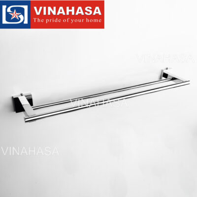 Thanh vắt khăn đôi chân vuông inox 304 TODA TD8507 – Thiết kế thanh tròn tạo điểm nhấn khác biệt